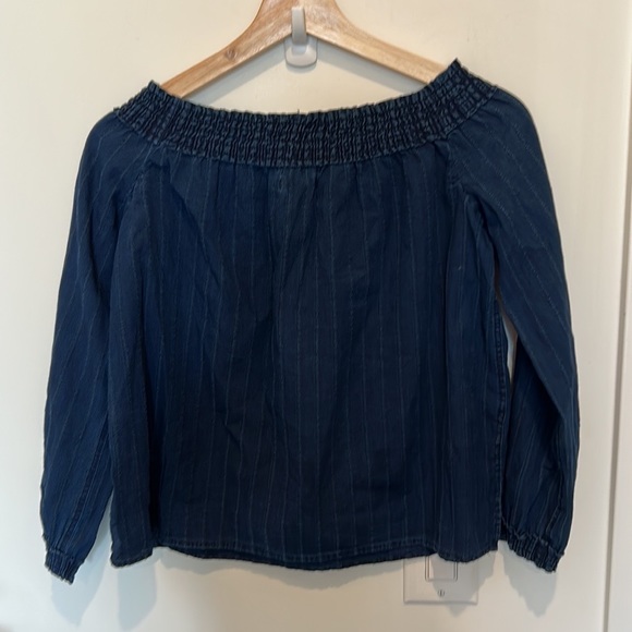 Rag&Bone Off The Shoulder Cotton Top - Picture 9 of 13